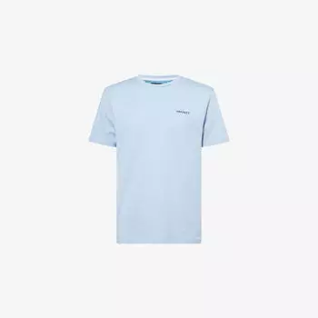 Футболка Hackett с вышитым логотипом, светло-синий