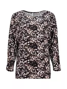 Футболка Hailys Langarmshirt 'El44oida' Schwarz