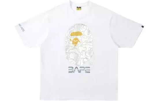 Футболка Hajimesorayama X Ape Head Series унисекс A Bathing Ape, белый