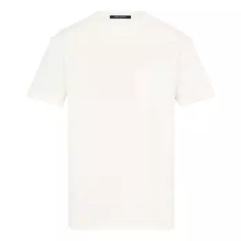 Футболка half damier pocket t-shirt 'white' Louis Vuitton, белый