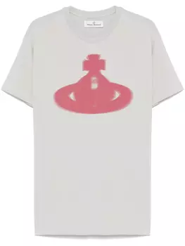 Футболка Halftone Orb Vivienne Westwood, серый