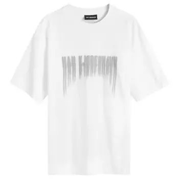 Футболка Han Kjobenhavn Faded Logo Boxy T-Shirt, белый