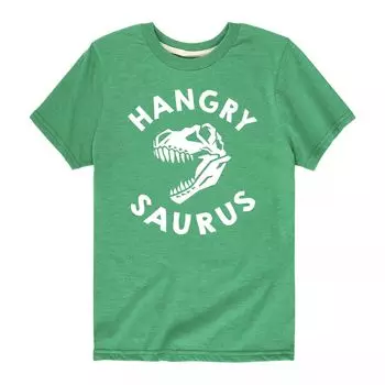 Футболка Hangry Saurus для мальчиков 8–20 лет с рисунком Licensed Character