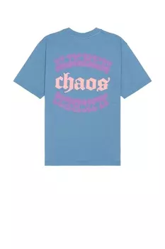 Футболка хаос Nikben, синий