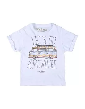 Футболка Happiness, белый