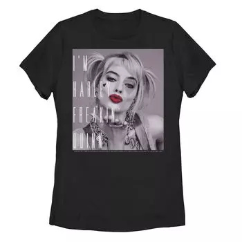 Футболка Harley Quinn: Birds Of Prey для юниоров с надписью «Я Harley Freakin' Quinn» Licensed Character