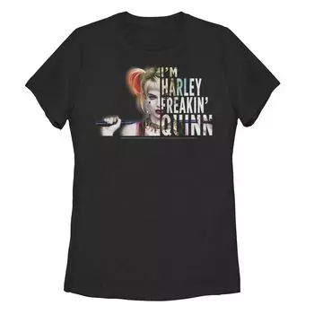 Футболка Harley Quinn: Birds Of Prey для юниоров. Я Harley Freakin' Quinn. Licensed Character