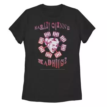 Футболка Harley Quinn's Madhouse для юниоров Licensed Character