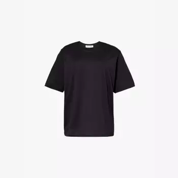 Футболка Harper из органического хлопка с короткими рукавами The Frankie Shop, черный