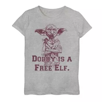 Футболка Harry Potter Dobby Is A Free Elf Sketch Graphic Tee