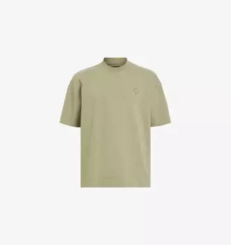 Футболка Haven из органического хлопкового джерси с короткими рукавами Allsaints, зеленый