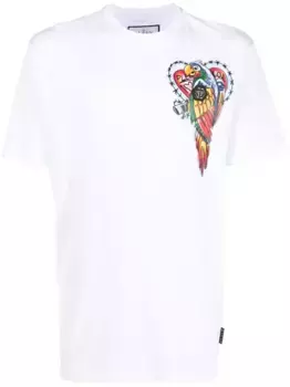 Футболка Hawaii SS с круглым вырезом Philipp Plein, белый
