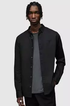 ФУТБОЛКА HAWTHORNE LS AllSaints, черный