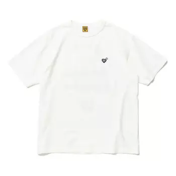 Футболка heart badge t-shirt 'white' Human Made, белый