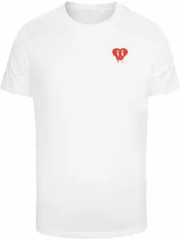Футболка Heart Drip Tee Mister Tee, белый