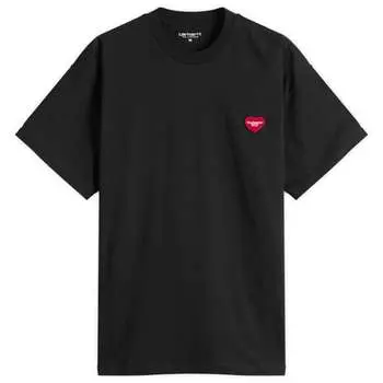 Футболка Heart ii hartt Carhartt Wip, черный