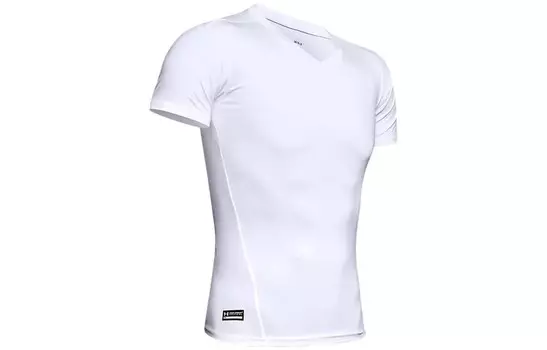 Футболка HeatGear мужская белая Under Armour, белый