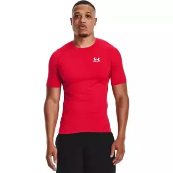 Футболка HeatGear мужская от Under Armour, красный/белый