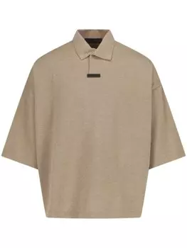 Футболка Heather ESSENTIALS FEAR OF GOD FEAR OF GOD ESSENTIALS, коричневый