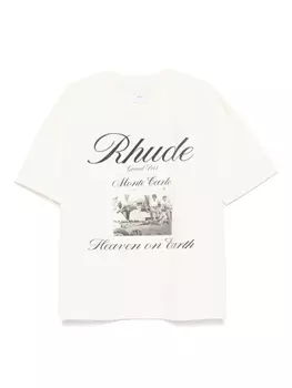 Футболка «Heave on Earth» RHUDE, нейтральный