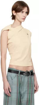 Футболка Hebo Vivienne Westwood, бежевый