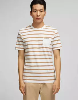 Футболка HECHTER PARIS, кэмел