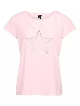 Футболка Heine, розовый