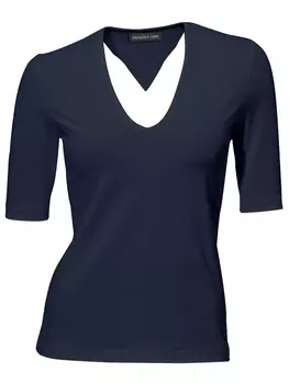 Футболка Heine, темно-синий