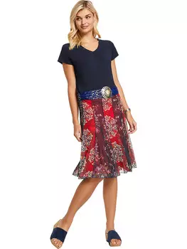 Футболка Heine, темно-синий