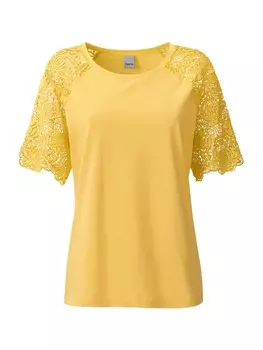 Футболка heine, желтый