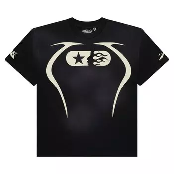 Футболка Hellstar Warm Up T-Shirt, черный
