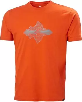 Футболка Helly Hansen F2F Organic Cotton, цвет Patrol Orange