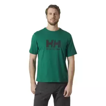 Футболка Helly Hansen Logo 2.0, зеленый