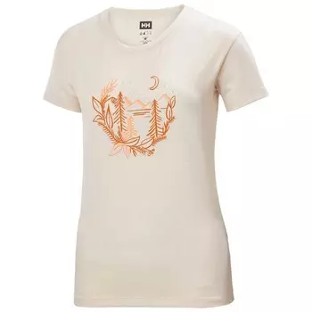 Футболка Helly Hansen Skog Graphic, розовый