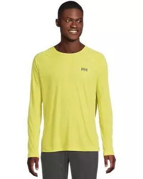 Футболка Helly Hansen Trail Long Sleeve T-Shirt, цвет Cyber Lime