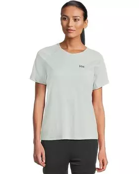 Футболка Helly Hansen Trail Short Sleeve T-Shirt, зеленый