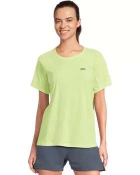 Футболка Helly Hansen Trail Short Sleeve T-Shirt, цвет Green 1