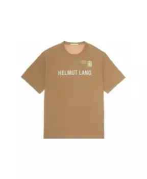 Футболка Helmut Lang, бежевый