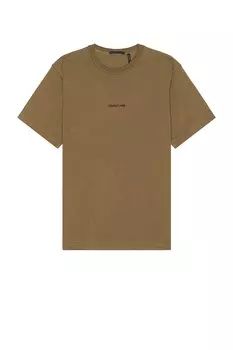 Футболка Helmut Lang Inside Out, оливковый