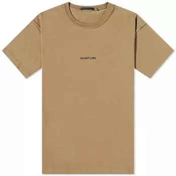 Футболка Helmut Lang наизнанку, оливковый