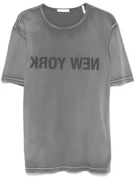 Футболка Helmut Lang New York, серый