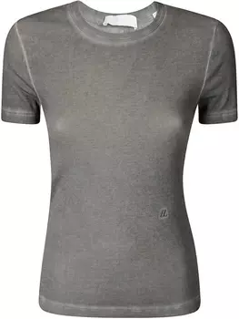 Футболка Helmut Lang Shrunken, серый