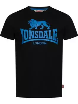 Футболка Henconner Herren T-Shirt normale Passform Lonsdale, черный