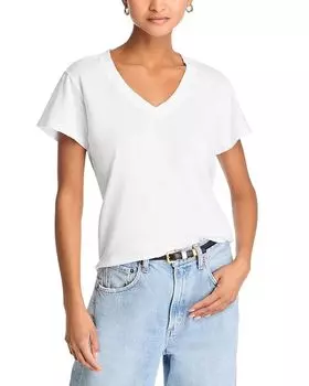 Футболка Hendrix с V-образным вырезом perfectwhitetee, белый