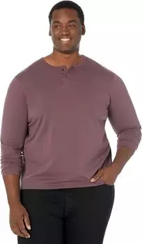 Футболка Henley из джерси с длинными рукавами Levi's, цвет Huckleberry