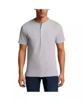 Футболка-хенли облегченная удлиненная без усадки Big & Tall KingSize, серый