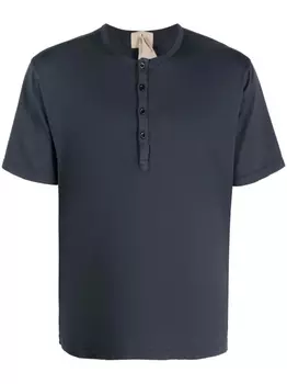 Футболка хенли Ten C, серый