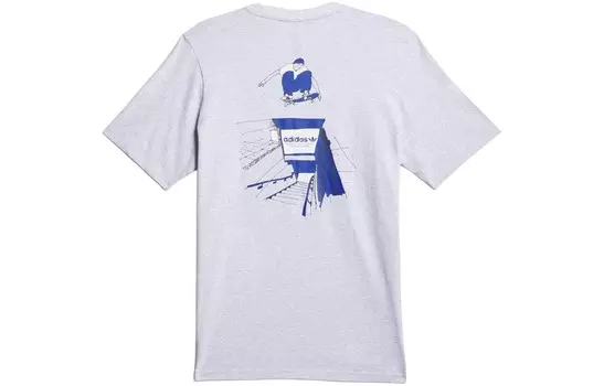 Футболка HENRY JONES мужская серая Adidas Originals, серый