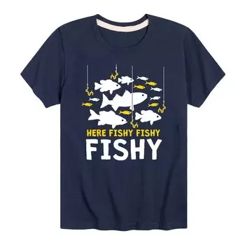 Футболка Here Fishy Fishy Fishy для мальчиков 8–20 лет Licensed Character