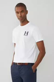 Футболка Heritage H белая Debenhams, белый